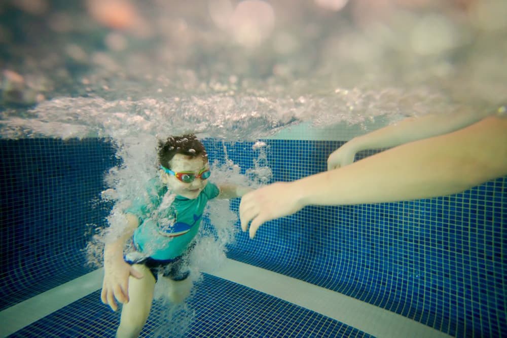 Swimming lessons for children